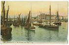  Harbour and ships, 1916 [LL, colour]  | Margate History